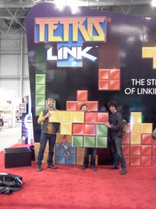 Tetris Link booth