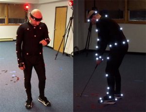 Golf mocap