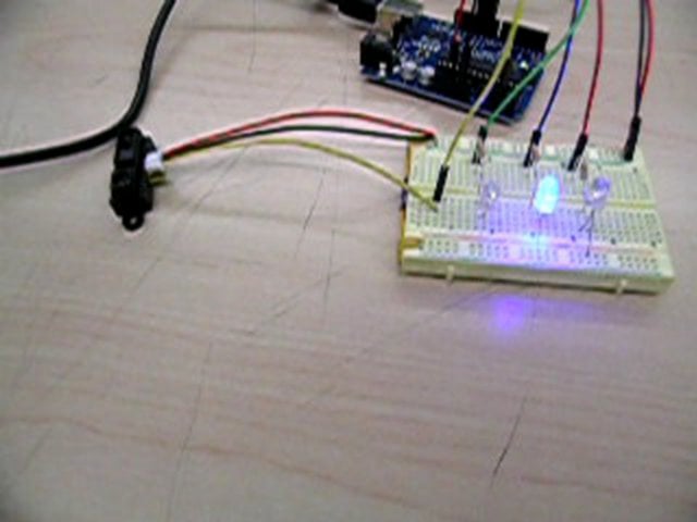 IR Proximity changes LED’s